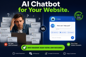 Life before and after installing an AI chatbot on your website