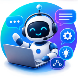 AI Website chatbot setup service offered by Triomarketers
